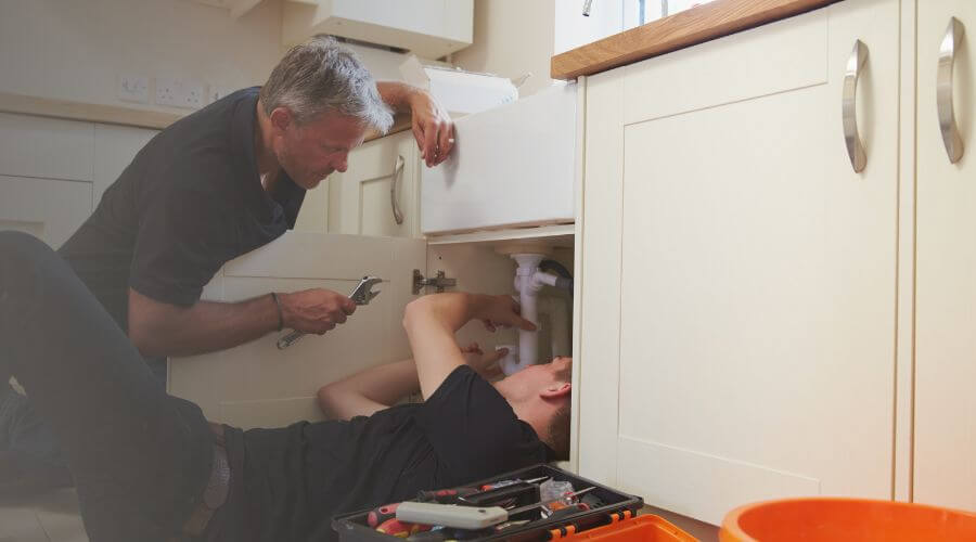 Wall Pipe Burst Repair in Filer City, MI